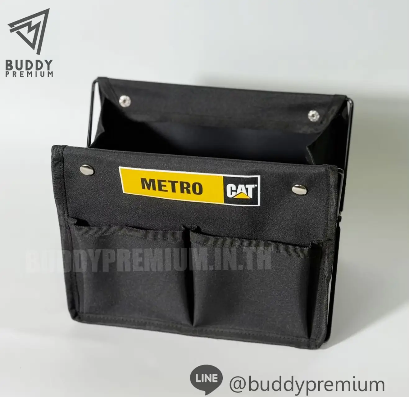 ผลงาน กล่องผ้าอเนกประสงค์ รุ่นBC064โลโก้ CAT