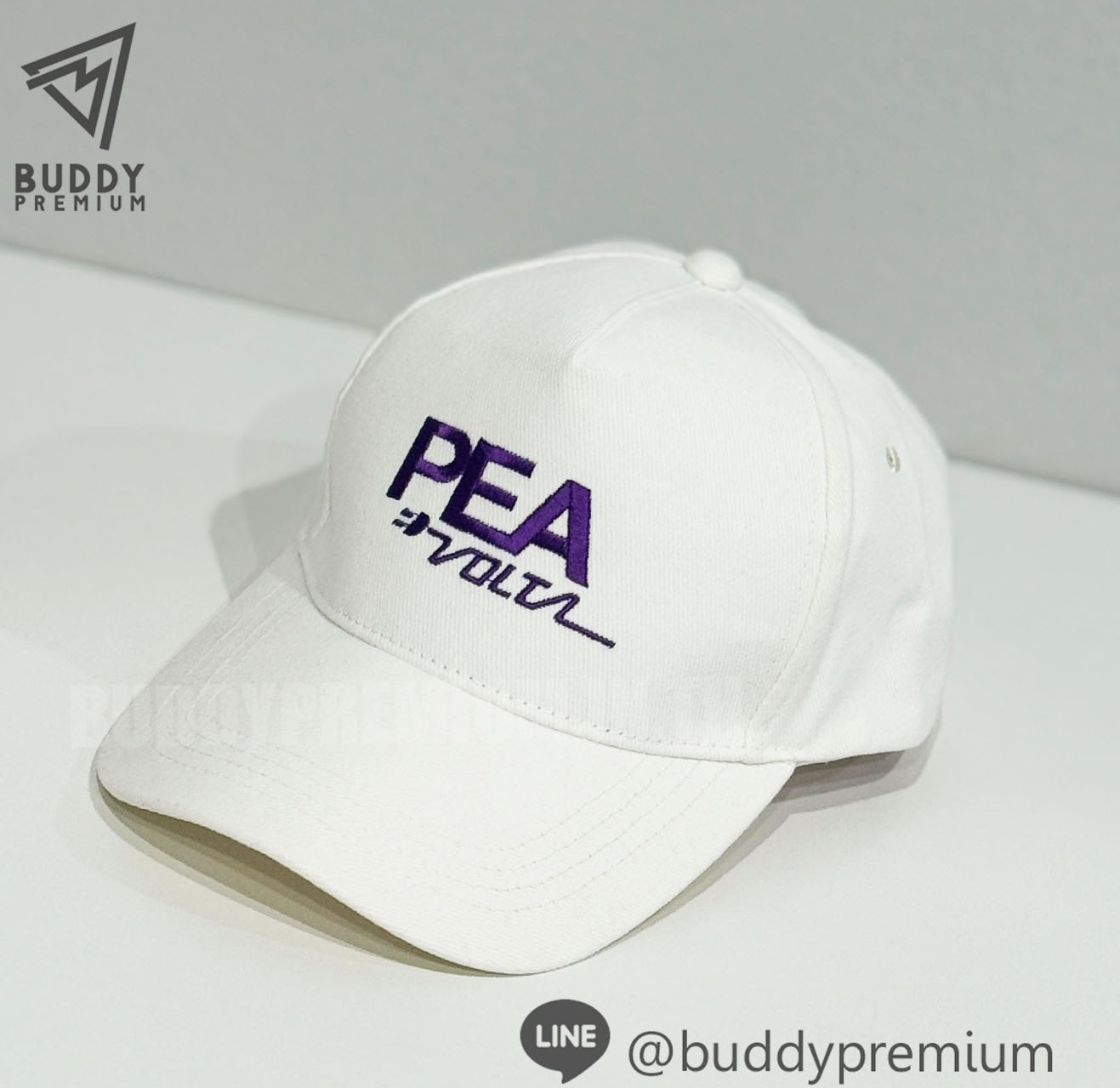 ผลงาน หมวก-M-CAP รุ่น CAP003 โลโก้ PEA