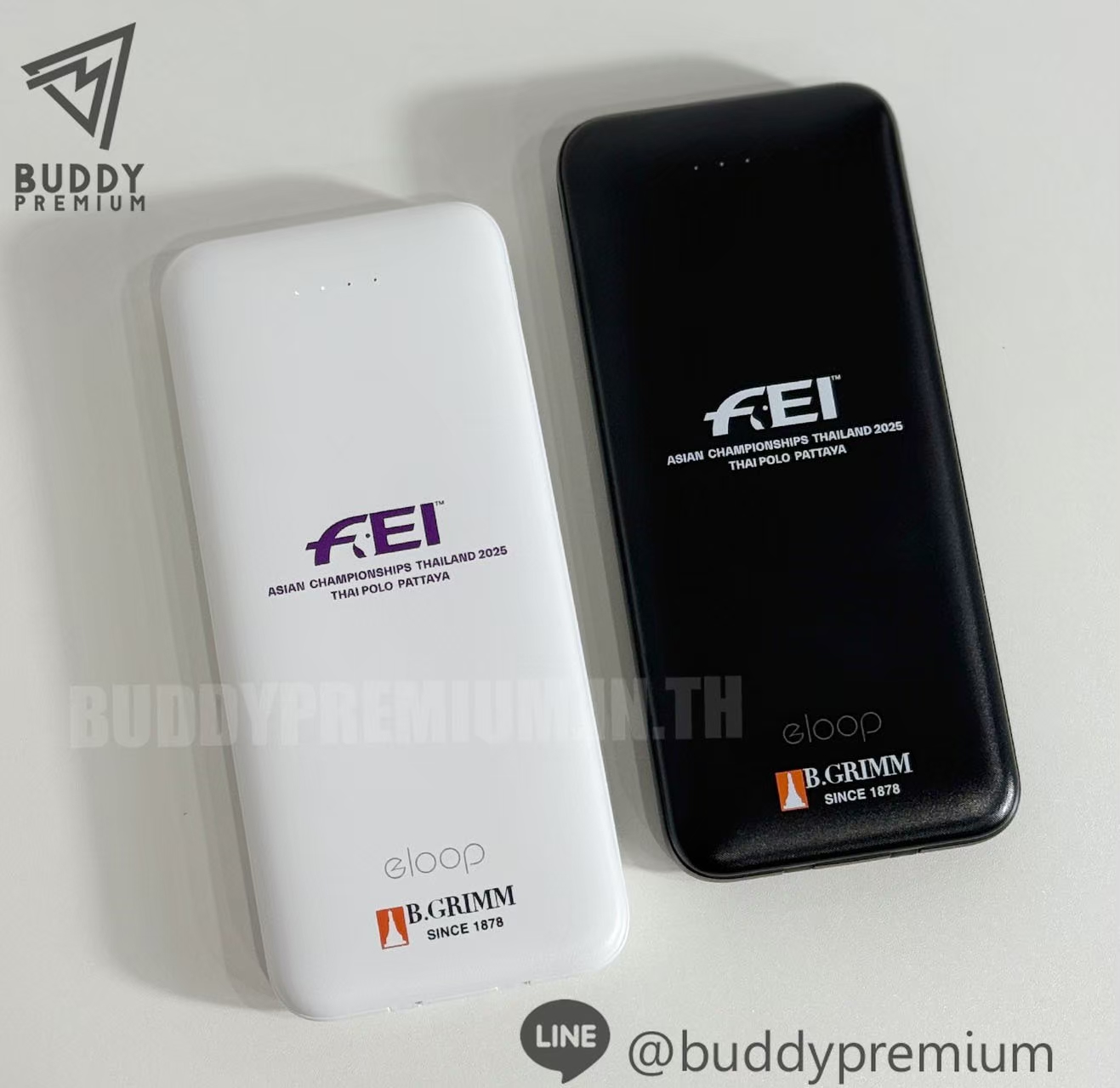 ผลงาน พาวเวอร์แบงค์ Eloop E33 โลโก้ FEI