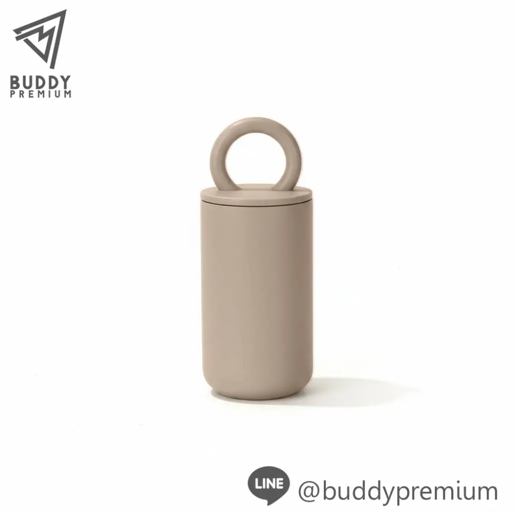 กระบอกน้ำเก็บความเย็น-SWB182-น้ำตาล