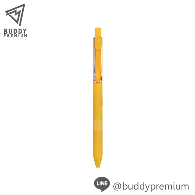 ปากกาพลาสติก _PNB889_เหลือง ปากกาพลาสติก รุ่นPNB889 สีเหลือง