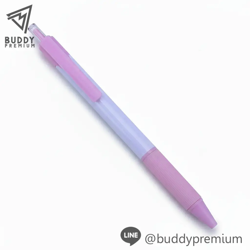 ปากกาพลาสติก_PNB521_ชมพูอมม่วง ปากกาพลาสติก_PNB521_ชมพูอมม่วง