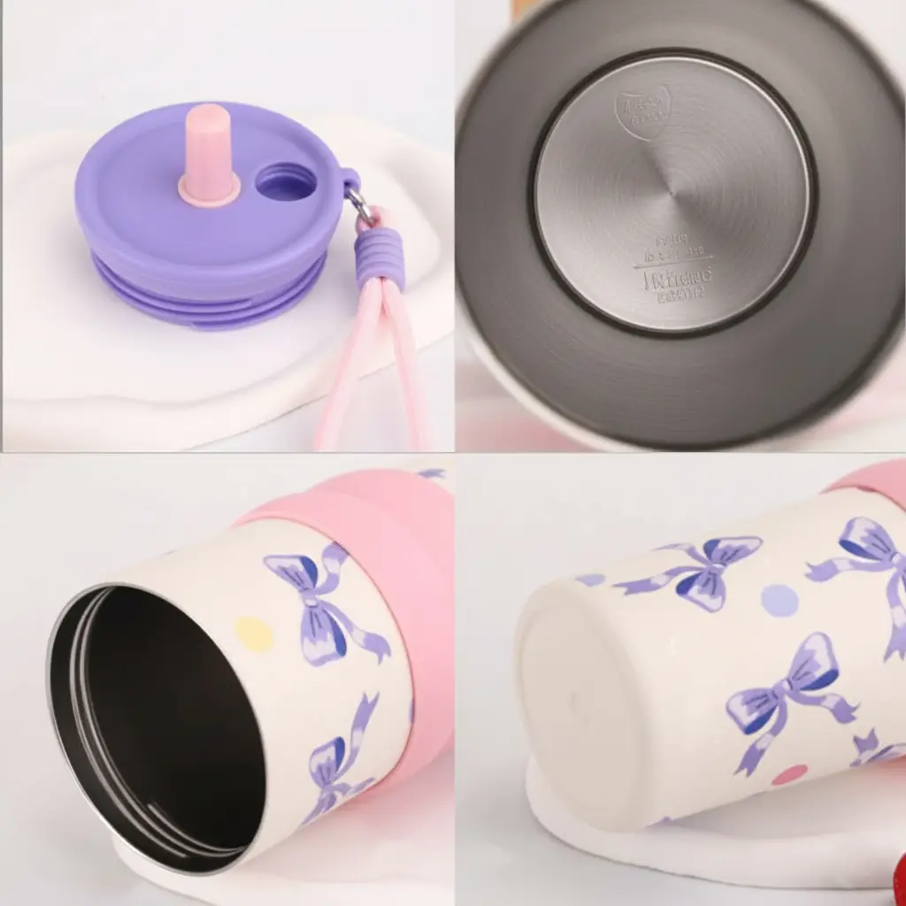 แก้วน้ำเก็บความเย็น รุ่นSWB713 ฝา 304 ปาก ก้น