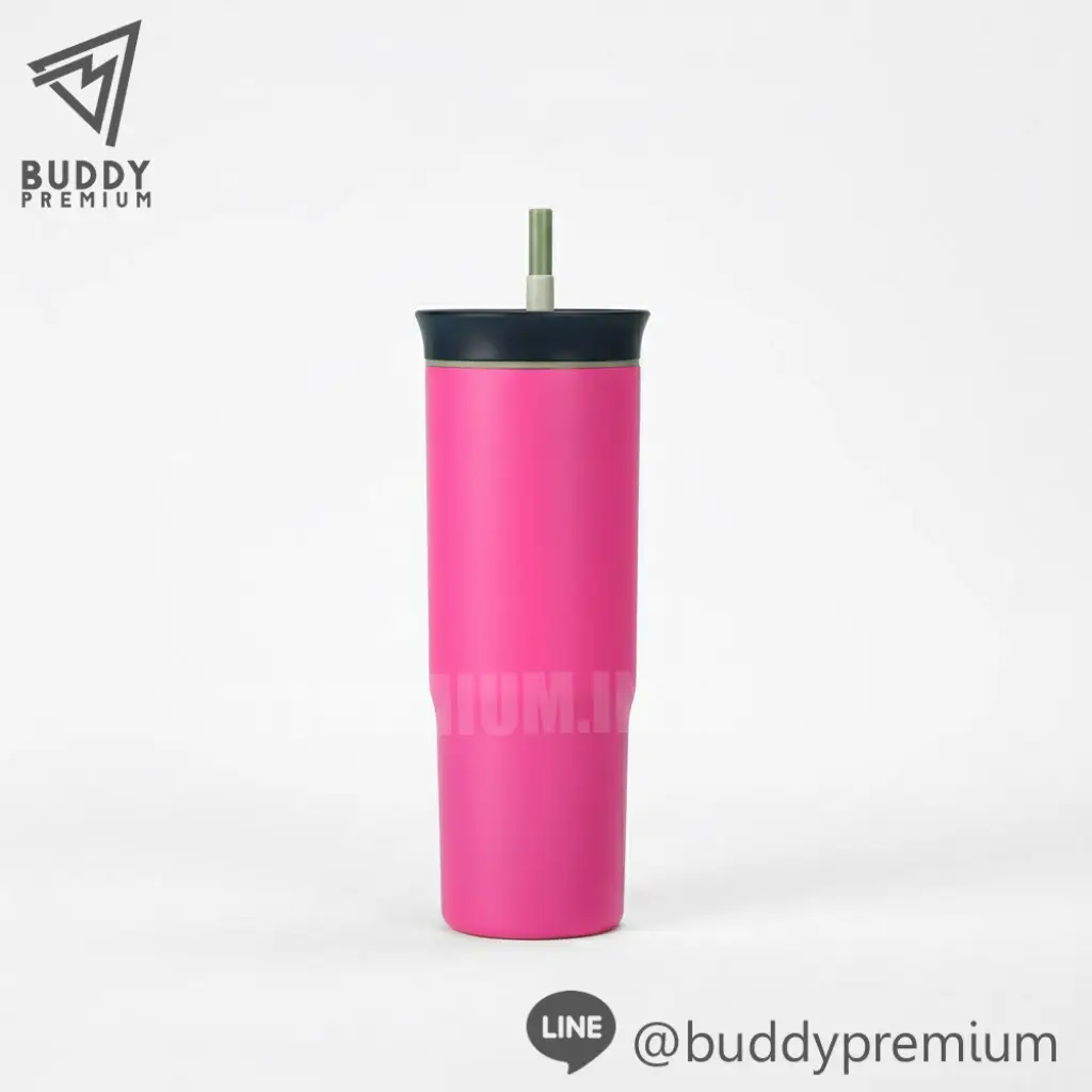 แก้วเก็บความเย็น_SWB711_ชมพูเข้ม แก้วเก็บความเย็น รุ่นSWB711 สีชมพูเข้ม