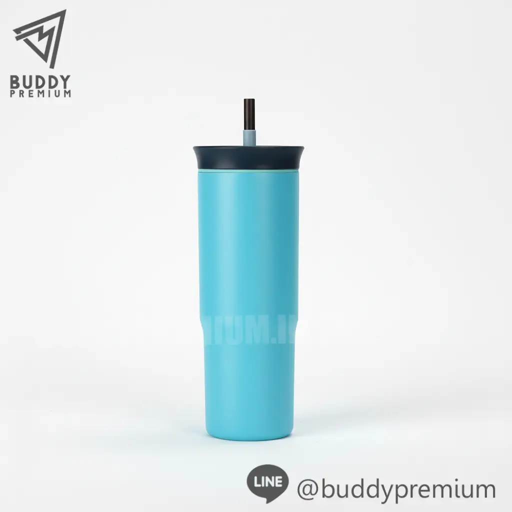 แก้วเก็บความเย็น_SWB711_ฟ้าทะเล แก้วเก็บความเย็น รุ่นSWB711 สีฟ้าทะเล