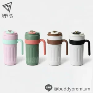 แก้วน้ำสแตนเลสจอแสดงอุณหภูมิ SWB650