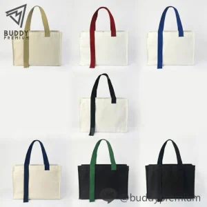 กระเป๋าผ้าแคนวาส 12 ออนซ์ รุ่น BS150 ทรงกล่อง