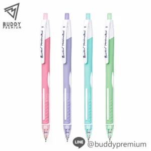 ปากกาลูกลื่น Quantum รุ่น Marshmallow เซ็ต 4 สีพาสเทลยอดนิยม