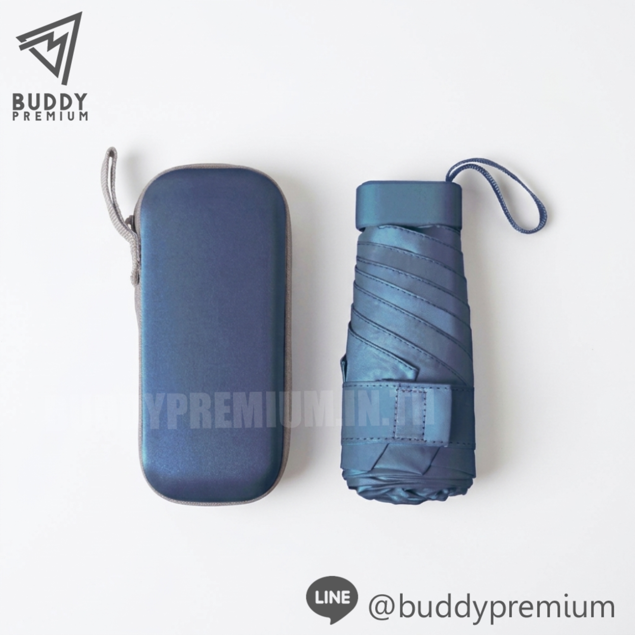 ร่มพับ 6 ตอน-UB313-สีน้ำเงินเข้ม ร่มพับ 6 ตอน รุ่น UB313 สีน้ำเงินเข้ม